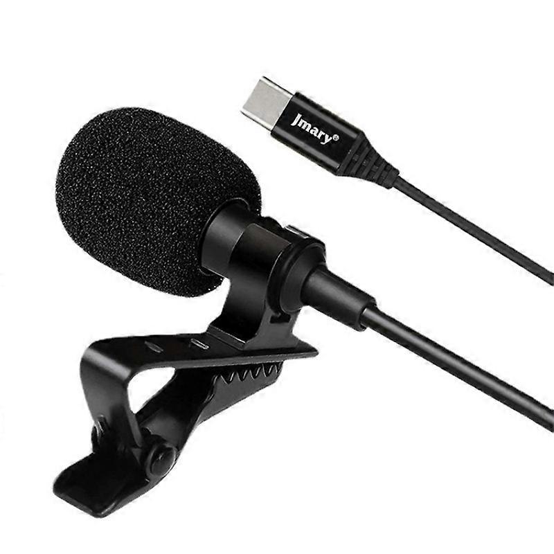 JMARY MC-R2 Lavalier Type-C Port Wired Microphone MC-R2