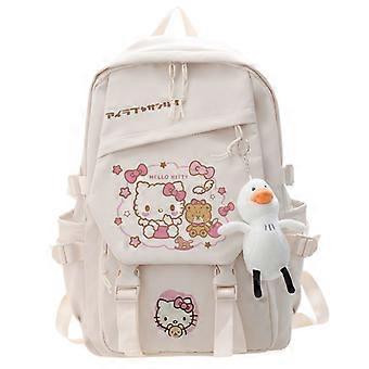 Large Capacity Bags Y2k Cute Hello Kitty Backpack High Quality Aesthetic  Schoolbag Adult Travel Messenger Shoulder Bags Female | Fruugo CZ