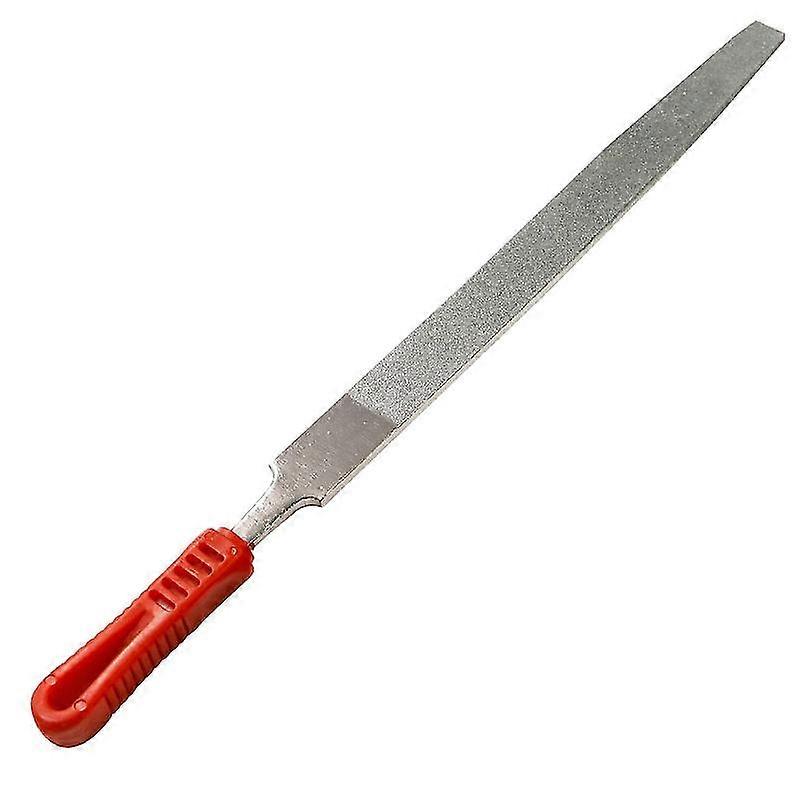 Jinyi Si Fang Flat File, 200mm/8-inch Engineering File For Metal Ing, Rasp Metal File Hand Ening Tools With Rubbery H