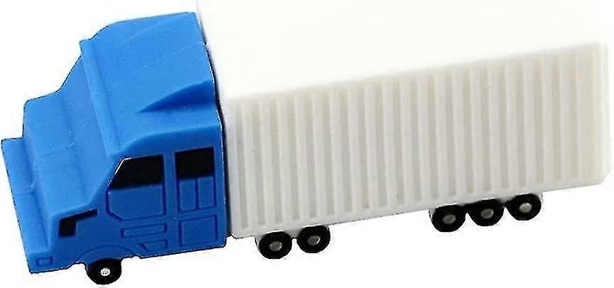 32gb Usb 2.0 Flash Drive Novelty Cartoon Big Truck Shape Flashdrive Memory Stick,white