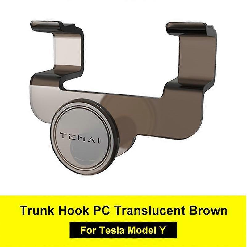 2022 1PCSCar Trunk Hook For Tesla Model Y PC Trunk Hook Space Saving Storage Hook Trunk Storage Auto Interior Accessories 2021