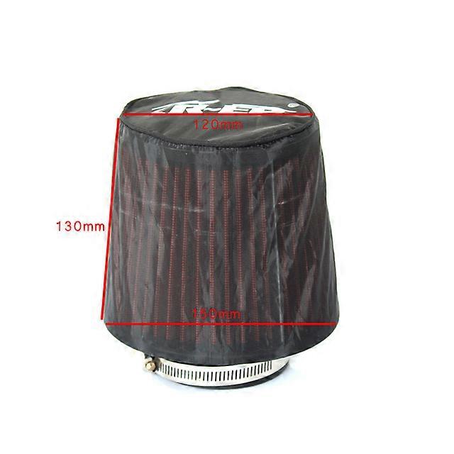 Universal Car Engine Cold Air Intake Filter Cover Mushroom Head Car Filters Case Polyester Dust-proof Air Intake Filter Cover
