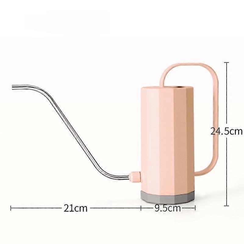 DWW-1,2L Arrosoir Rose Fleurs avec Bouche Longue en Acier Inoxydable pour Arrosage Intrieur et Extrieur