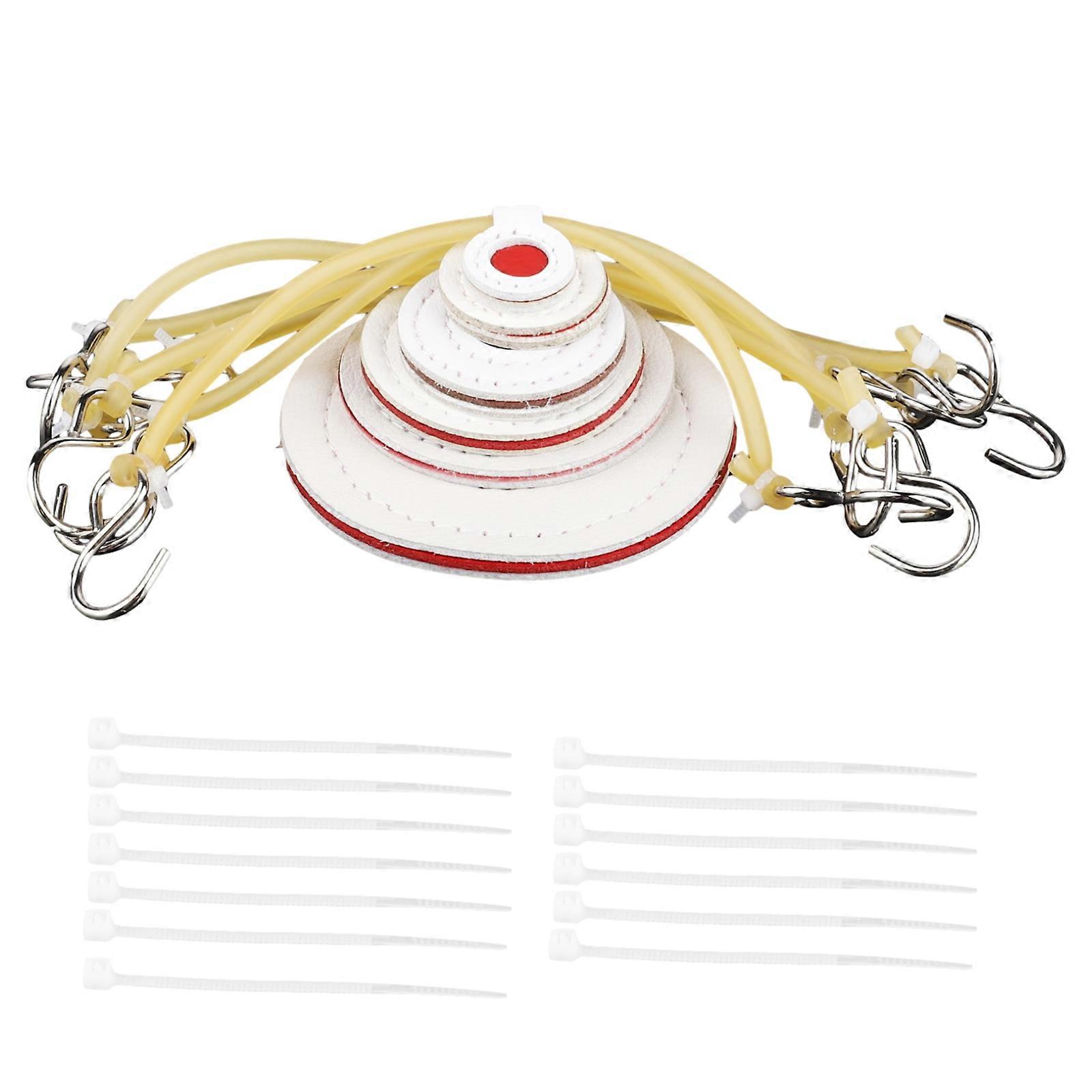 6pcs Target Carry Target Mikrofaser Targets Pads für Dartschießen