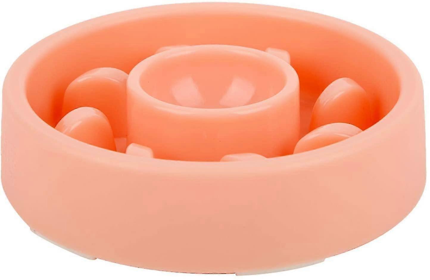 Slow Feeder Dog Bowlsslow Feeder Small Dog Bowls Non-slip Puzzle Bowl Feeder Interactive Bloat Stop Dog Bowl Anti-choking Dog Bowlpink