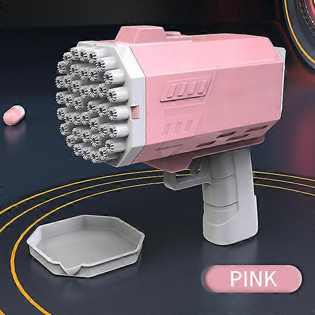 40 hole Fully automatic children's electric Bubble Play Sprinkers machine luminous toy gift Bubble Play Sprinkers gun without battery and Bubble Play