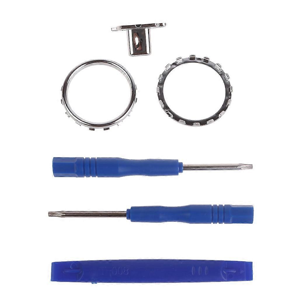 Thumbstick Accent Rings Profile Switches Buttons for One Series 2 Wireless Controller with Pry Bar and Screwdrivers