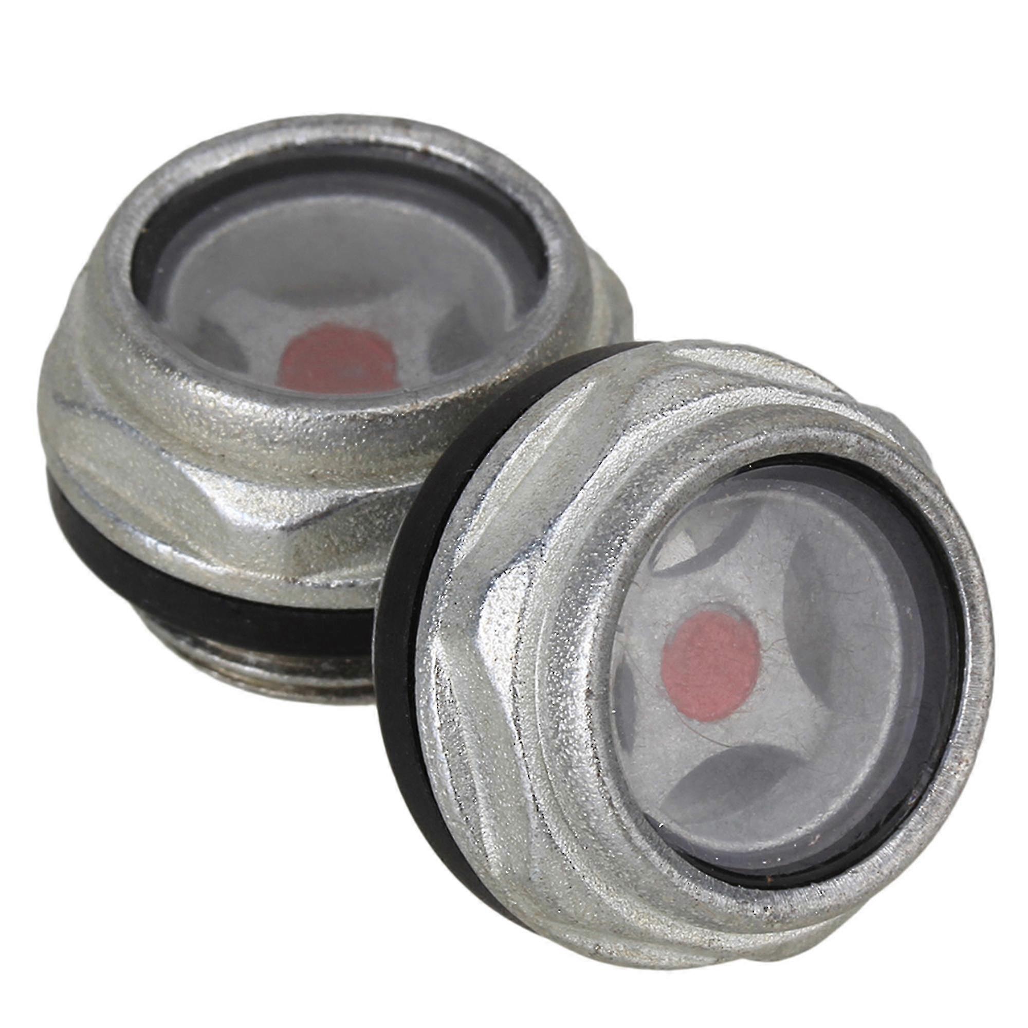 Metal Oil Level Sight Glass Thread For Air Compressor (3pcs)