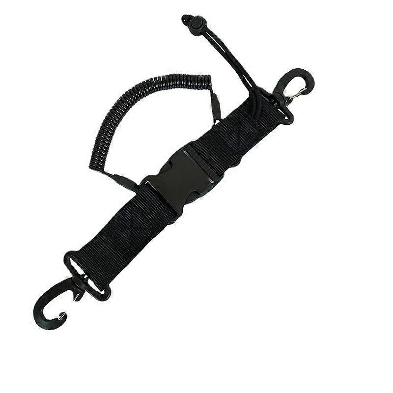 Diving Camera Anti-Loss Spring Cord with Secure Camera Cover Strap