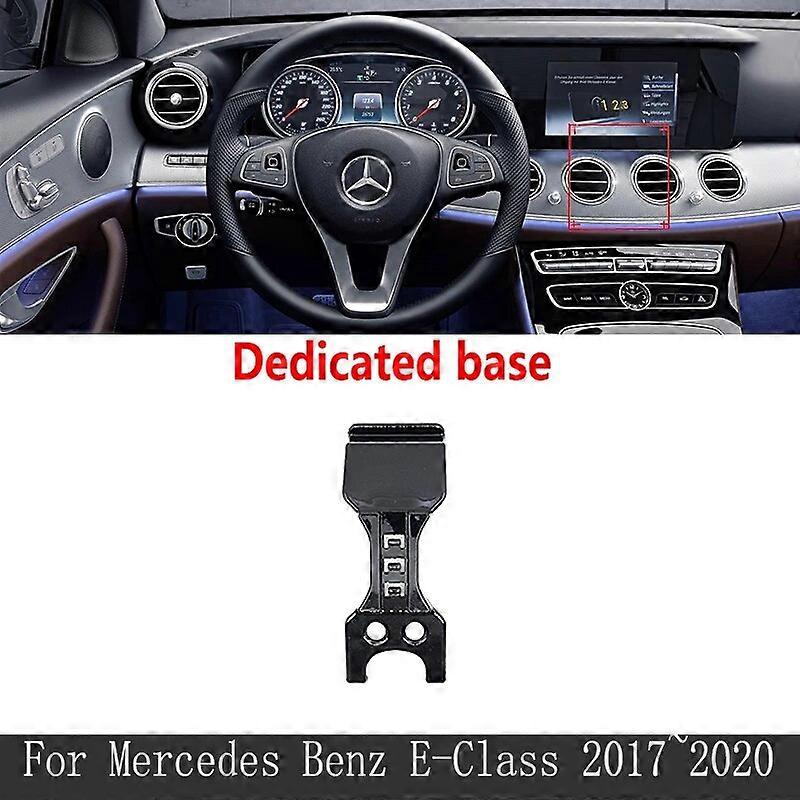 Supporto per telefono cellulare per Mercedes-Benz Classe E W213 2017 2018 2019 2020 Staffa di montaggio della presa d'aria per auto Accessori Suppo...