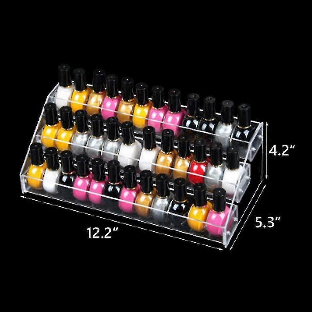 Sunglasses Organizer Clear Eyeglasses Display Case Eyewear Storage Tray Box For Glasses Tabletop Holder Stand (3/5 Layer) Tw