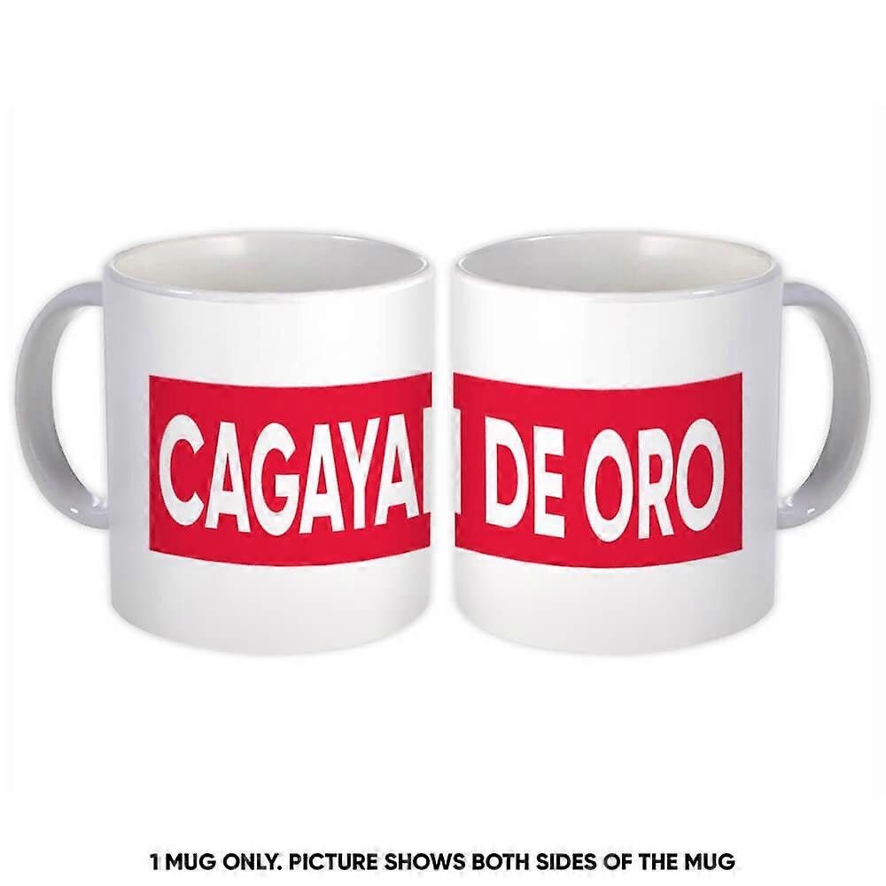 Gift Mug: Cagayan de Oro Philippines Red