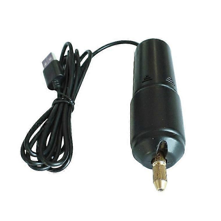 Mini Small Electric Drill Portable Handheld Micro Usb Drill (1pc, Black)