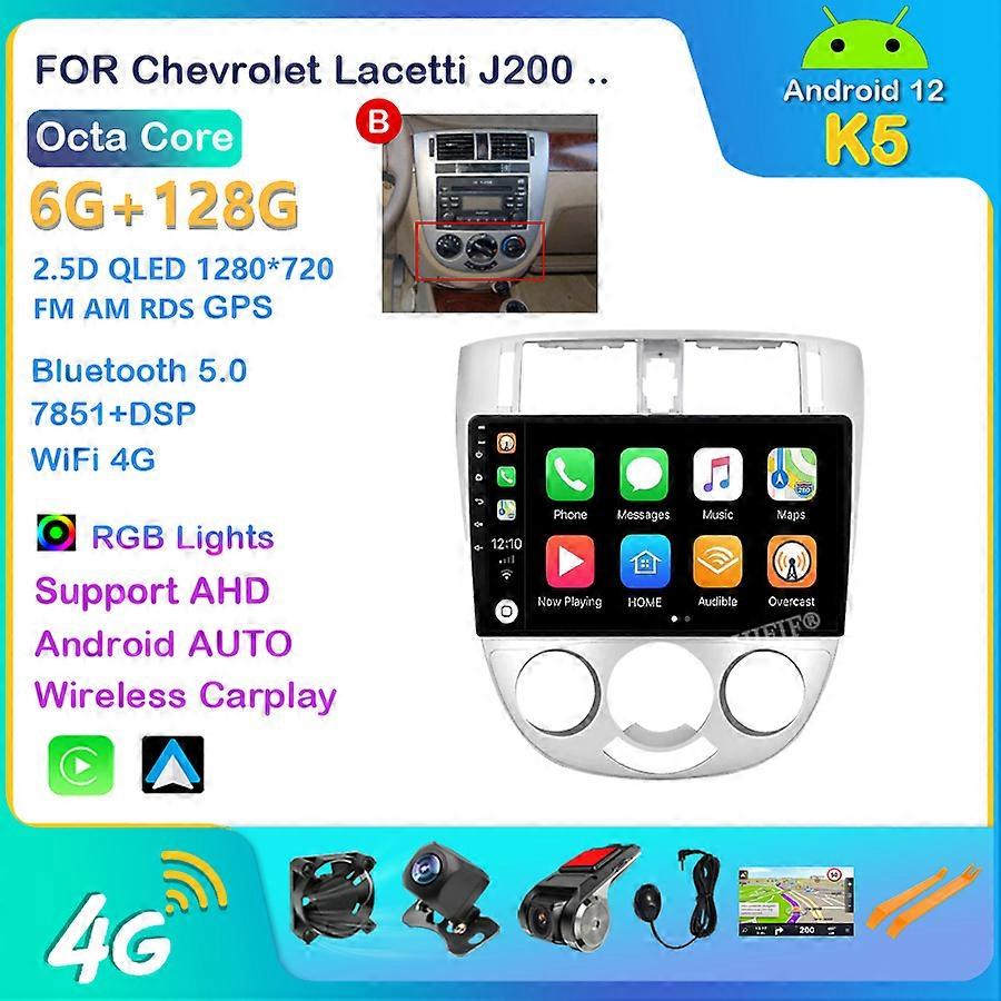Per Chevrolet Lacetti J200 Per Buick Excelle Hrv Per Daewoo Gentra 2 Car Radio Multimedia Video Player Android 12 2din