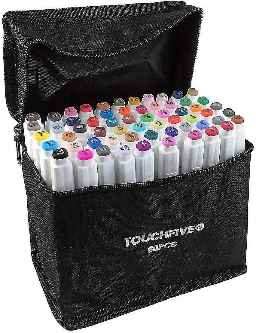 Touchfive Dual Tips Alkohol Kunst Marker Permanent Marker Stifte