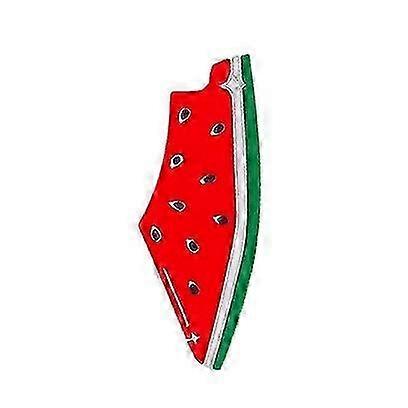 دبوس البطيخ - دبوس بروش البطيخ - فلسطين طية صدر السترة دبوس - بروش على شكل فاكهة - دبوس المينا - شارة دبوس الصدر - مجوهرات صيف هاواي