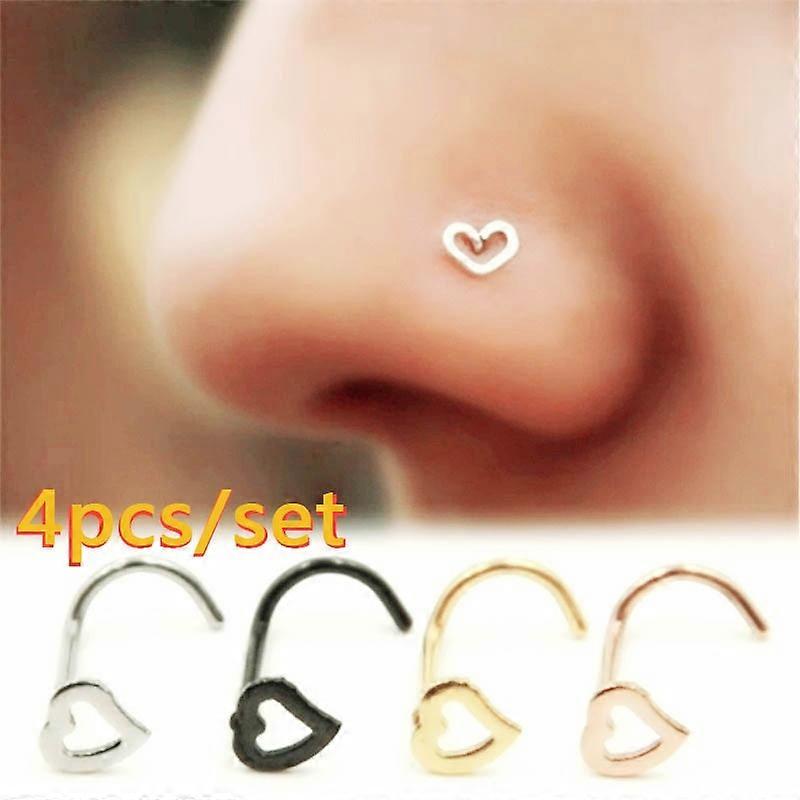 4pcs Love Nose