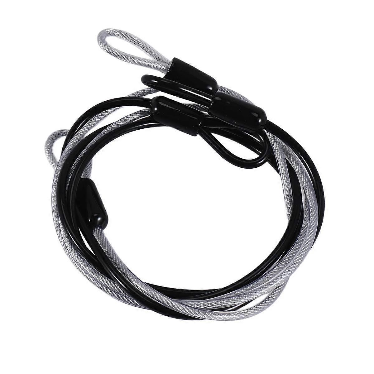 Travel Security Cable Lock,Braided Steel Coated Cable