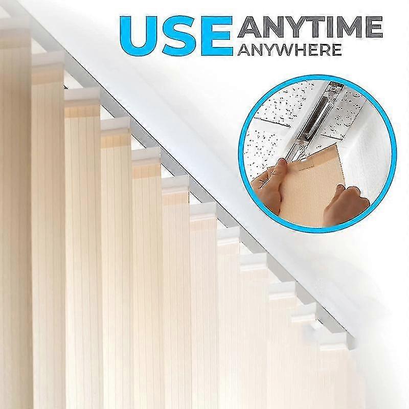 25 Sets Clear Vertical Blind Repair Sheet Blade Protector Repair Kit