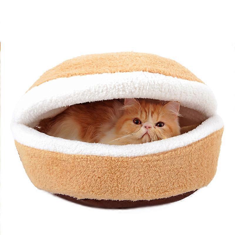 Burger Bun Shaped pet bed