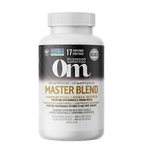 Om Mushrooms Master Blend Mushroom,650 Mg,68 Caps