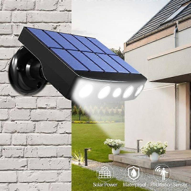 PRUMYA LED Solar LampIP65 LED Wall Light With SensorGarden solar