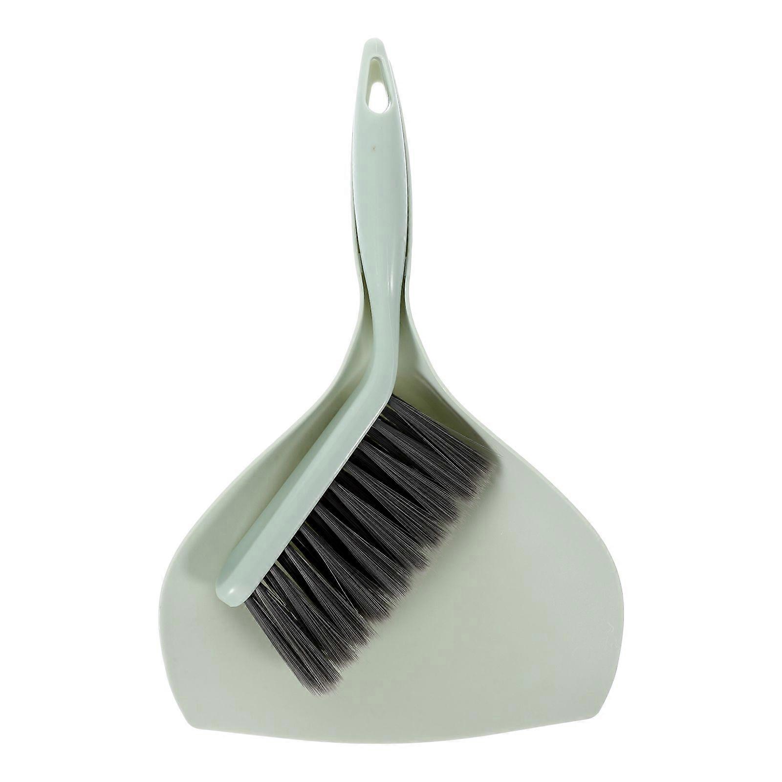 1 Set Desktop Broom And Dustpan Small Dustpan and Handheld Cleaning Brush