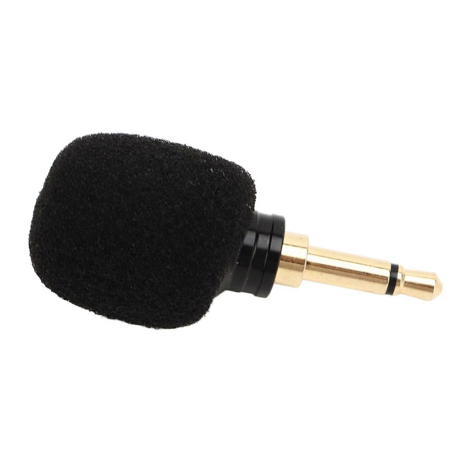 Compact Mini Vocal Microphone for Phones - Tiny Portable Microphone
