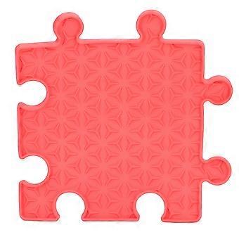 Dog Licking Pad Safe DIY Anxiety Relief Slowing Down Feeding Slow Feeding Mat for Pets Dogs CatsRed