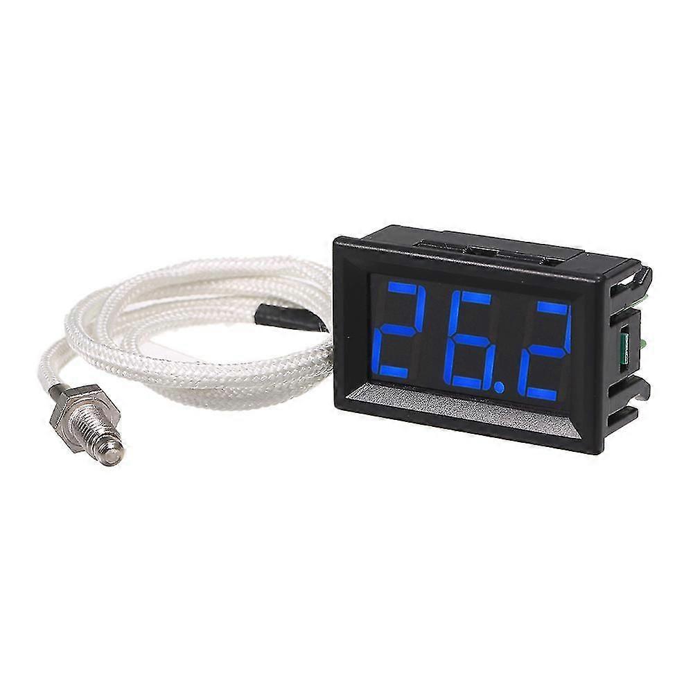 XH-B310 Industrial Digital Thermometer 12V Temperature Meter K-type M6 Thermocouple Tester -30800 Thermograph High Accuracy with LED-Display-YKY416