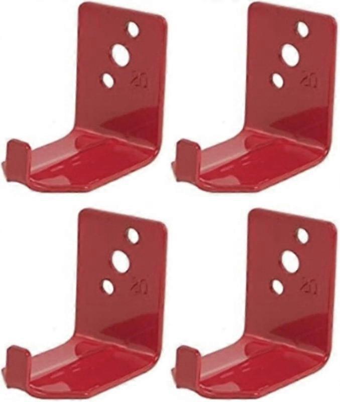 4 قطع جبل طفاية حريق لطفاية حريق، العالمي طفاية حريق هوك الجدار حامل لطفايات المياه والمواد الكيميائية الجافة