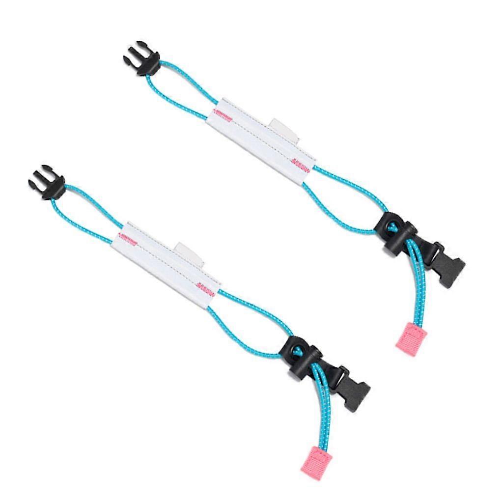 2pack Multipurpose Reflective Strap Outdoor Rope Regulable Elastics Leg Strap