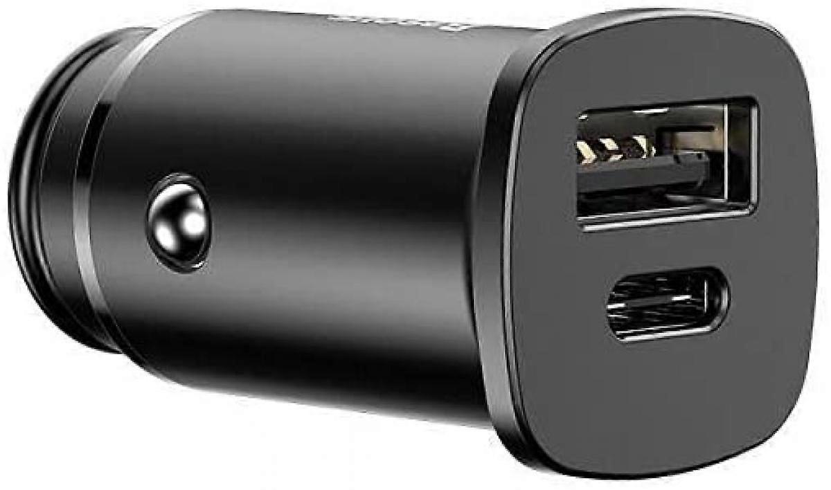 Square Metal, Hzl Ara arj, Siyah, 30 W, USB Type A & USB Type C, USB Giri Says: 2, Quick Charge 3.0