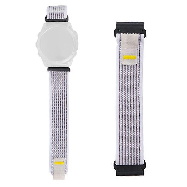 Compatible For Garmin Fenix 8 47mm / Fenix E 47mm Quick Release Nylon Loop Magic Tape Watch Band 22mm Universal Strap