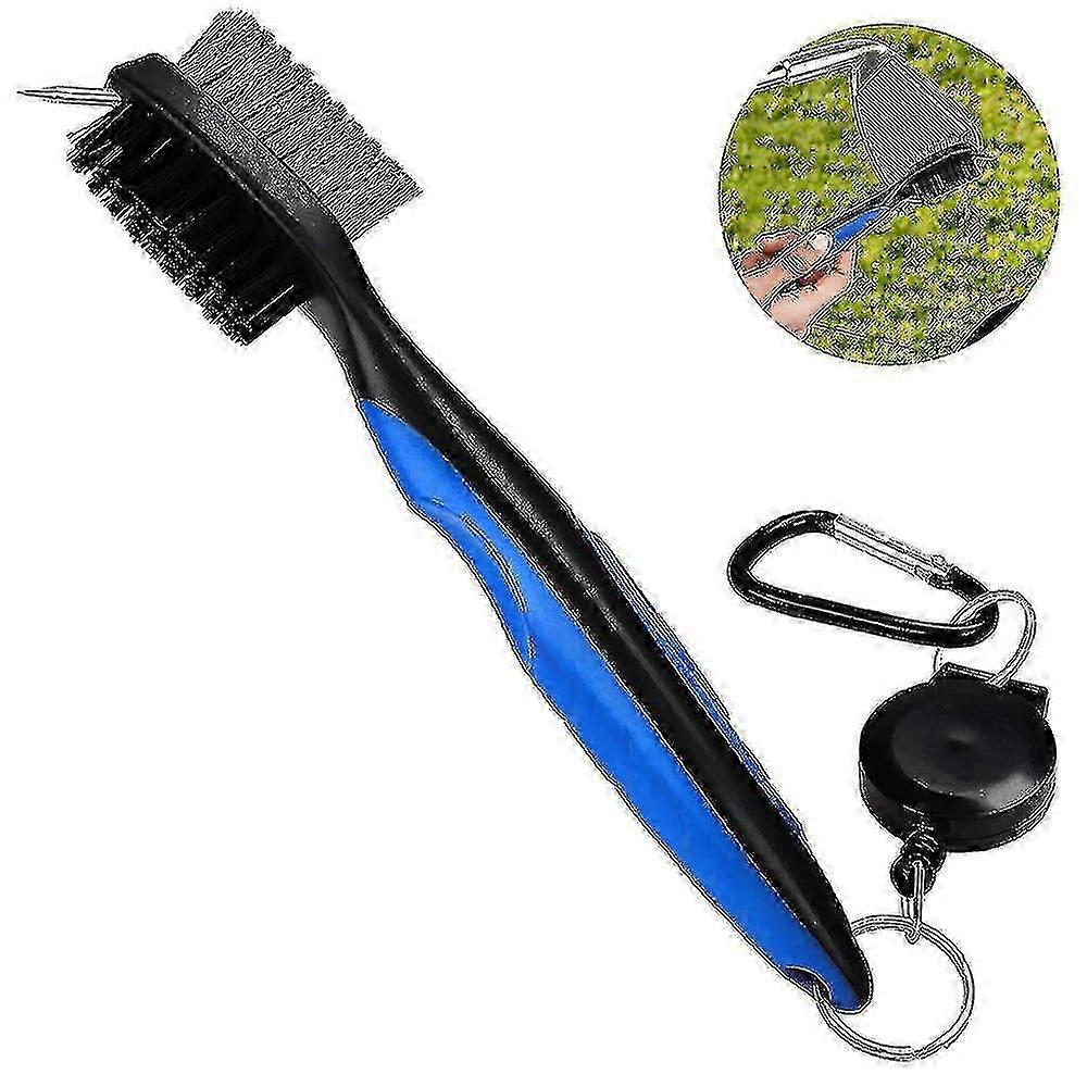 Blue Cleaning Brush Head for Golf Club - Efficient Cleaning Tool