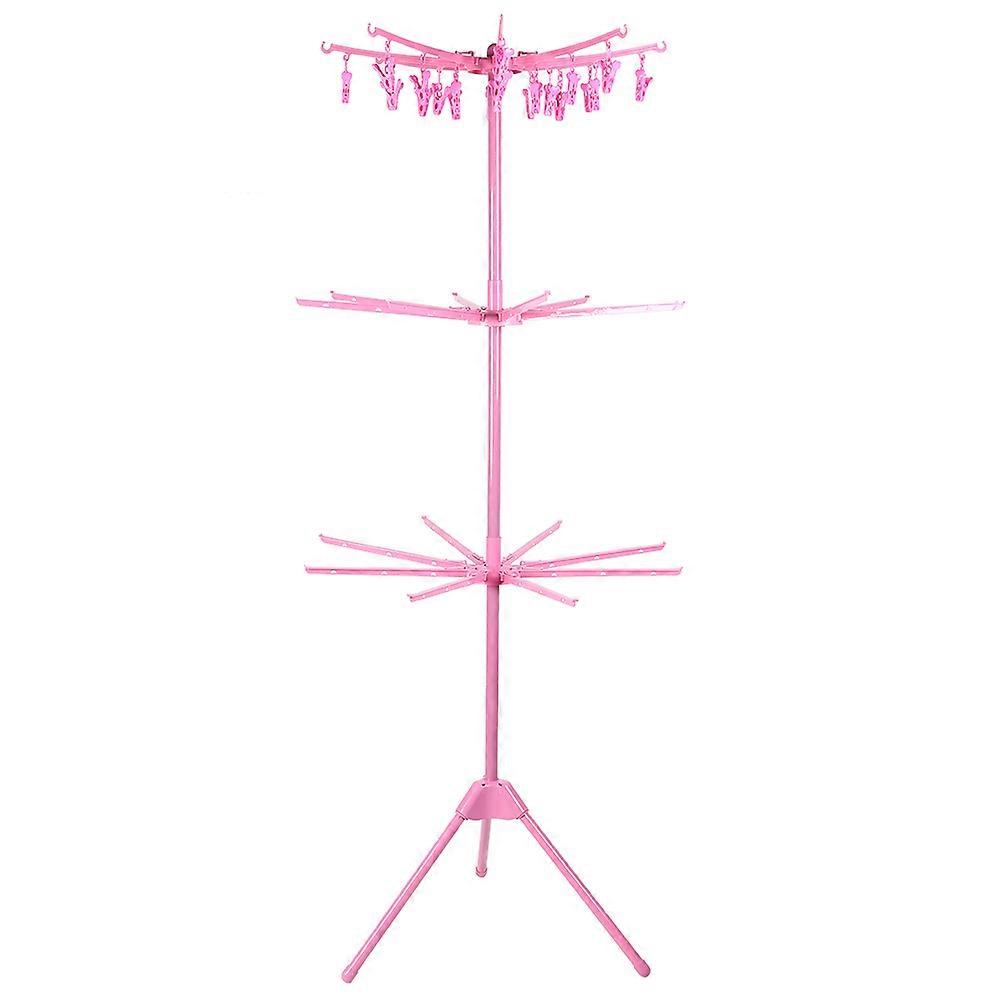 Multifunctional Foldable Laundry Storage Clothes Socks Underwear Drying Rack Dryer Hanger