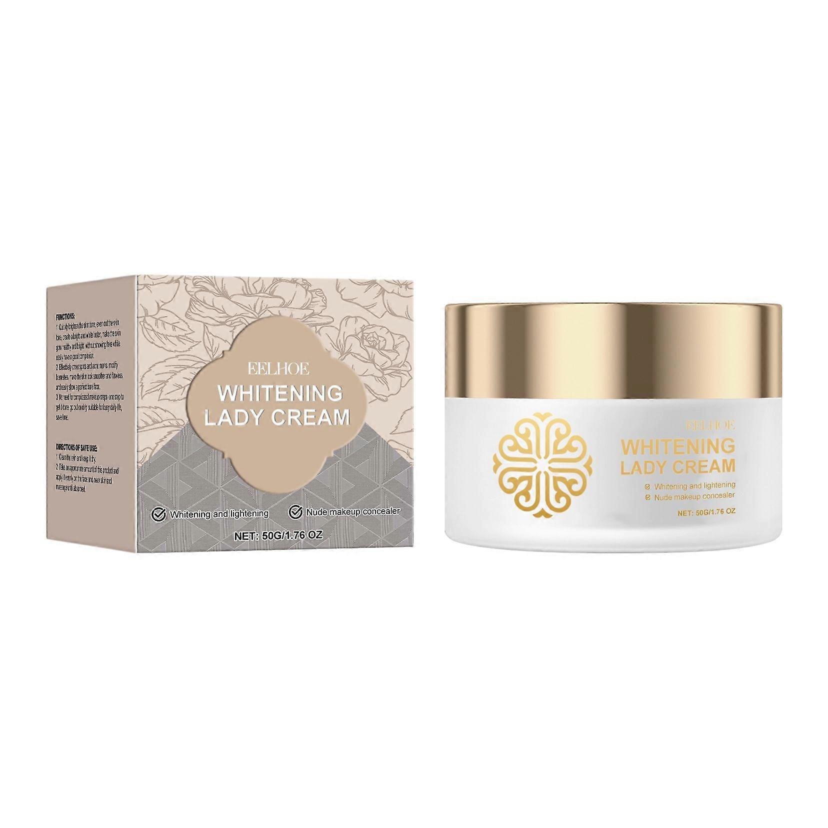 Eelhoe Natural Concealer Skin Tone Invisible Pore Blemishes Lazy Skin Tone Cream