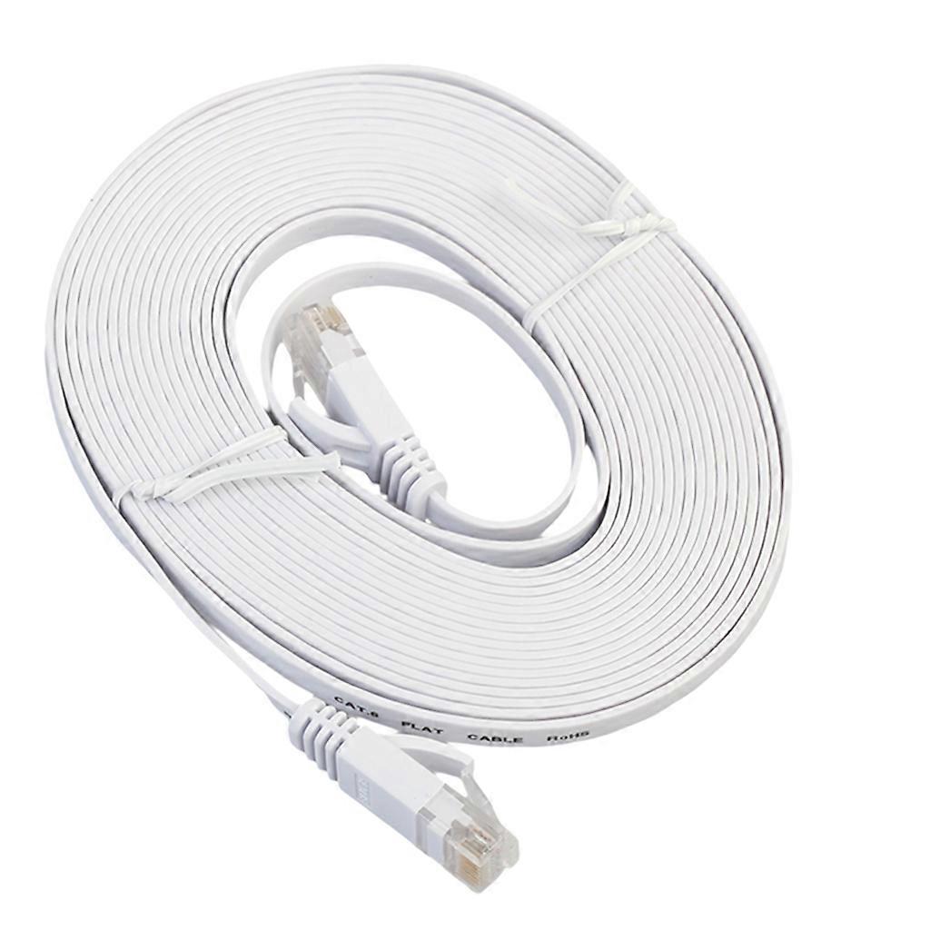 Cat6 Ethernet Network Patch Cable 25ft Connectors Bare Copper Wire