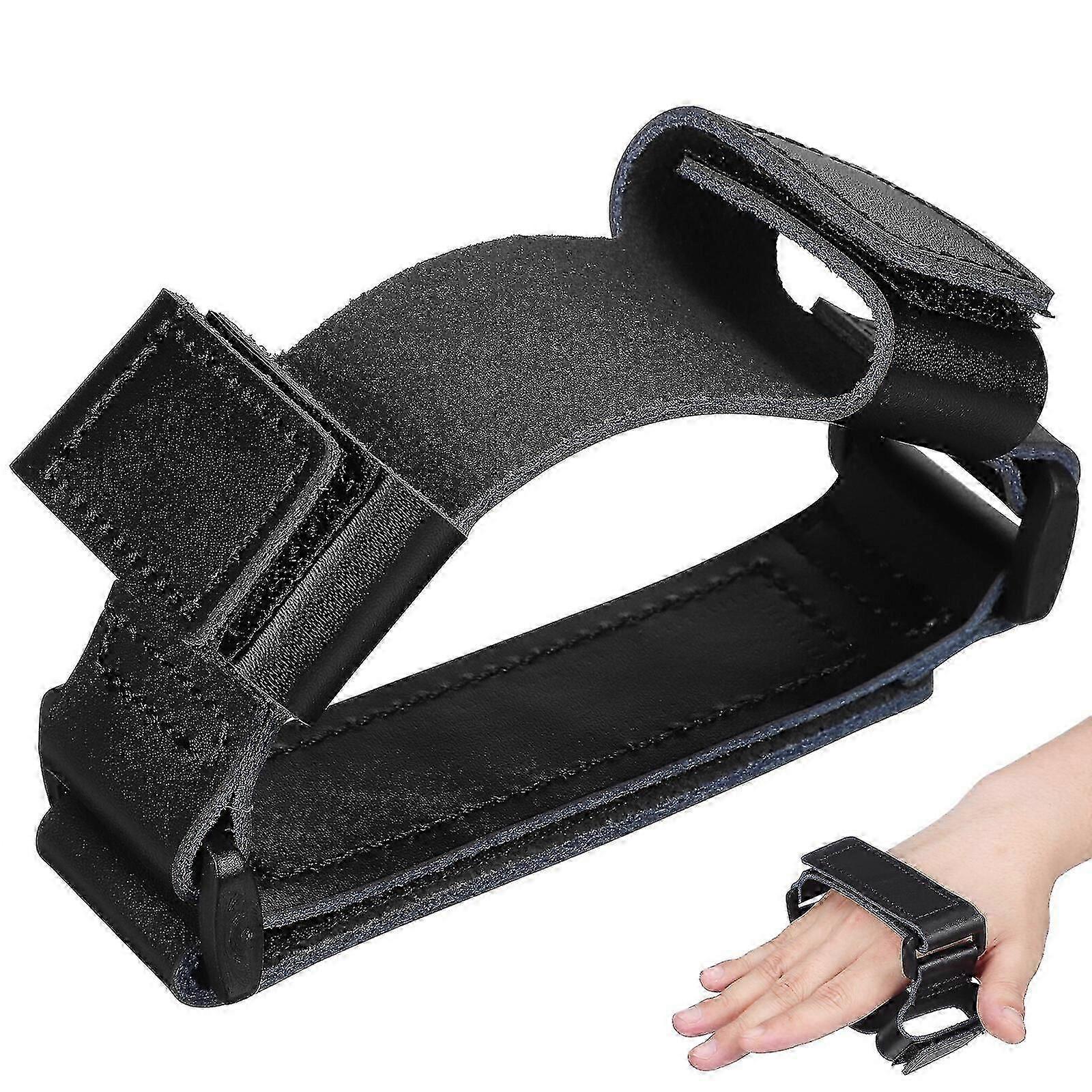 Γαλλικό κέρατο Hand Guard Anti Slide Hand Grip Leather Strap Hand Guard Γαλλικό Horn Accessory-Good