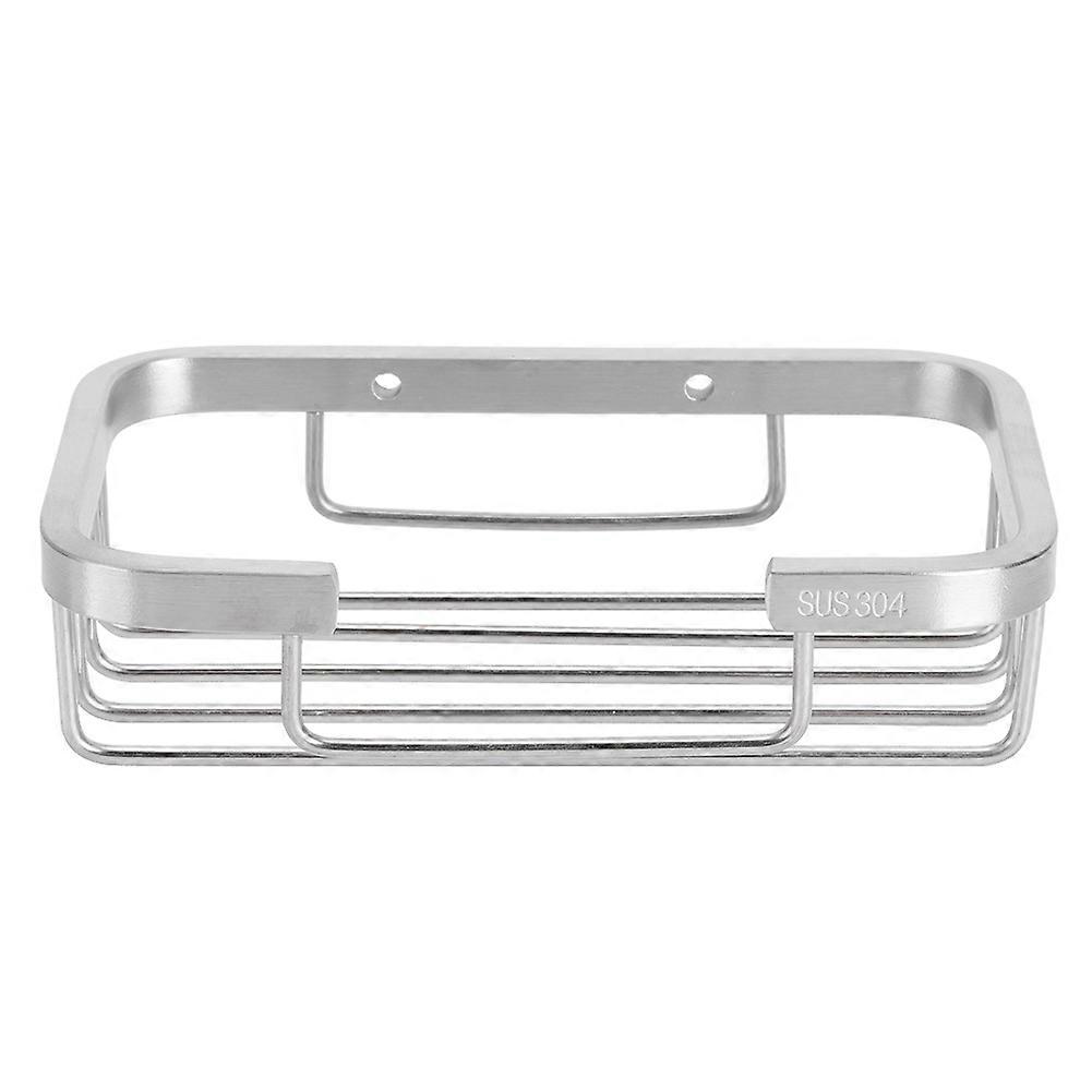 304 Stainless Steel Wall-Mounted Soap Rack for Bathroom Organization, Rust-Resistant, Space-Saving Design, Easy Installation