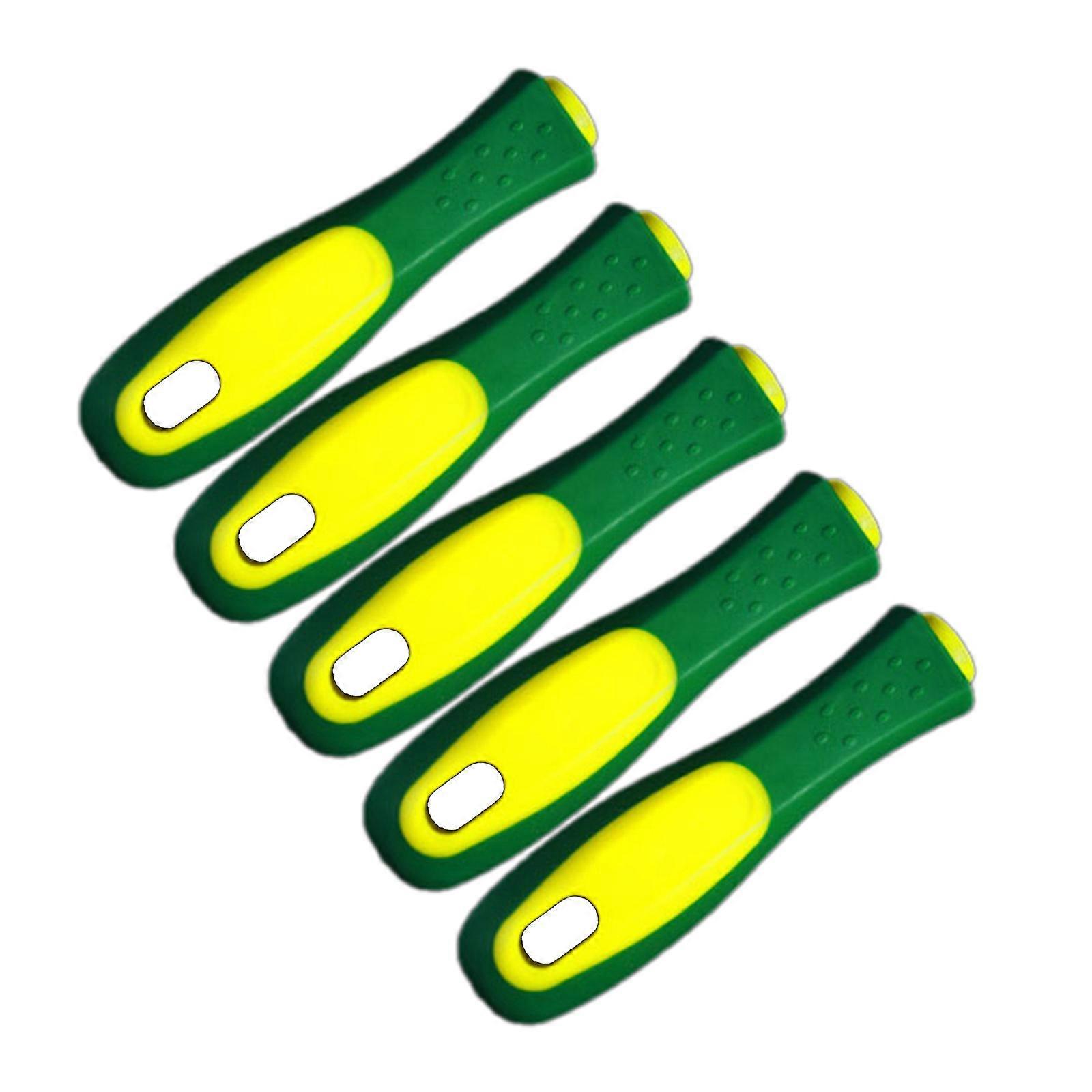 5 unidades de alça de arquivo de borracha com orifício retangular alças ergonômicas para 6/8/10/12/14/16 / 18 polegadas lima de metal plana e meia redonda 10 polegadas