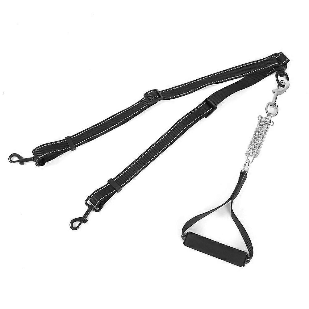 Adjustable Pet Dog Leash with Handle Extending Nylon Lead Strap for Big Medium Dogs Walking