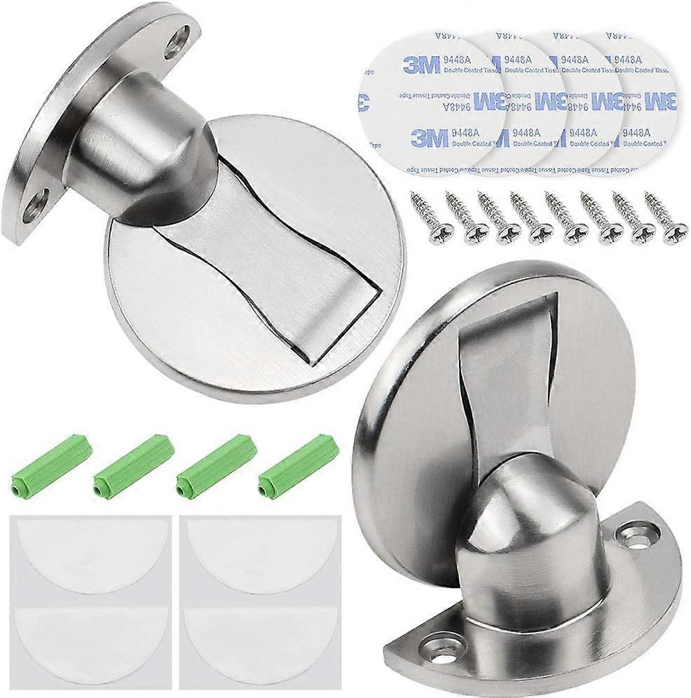 Magnetic Door Stops, Heavy Duty Metal Wall Protector