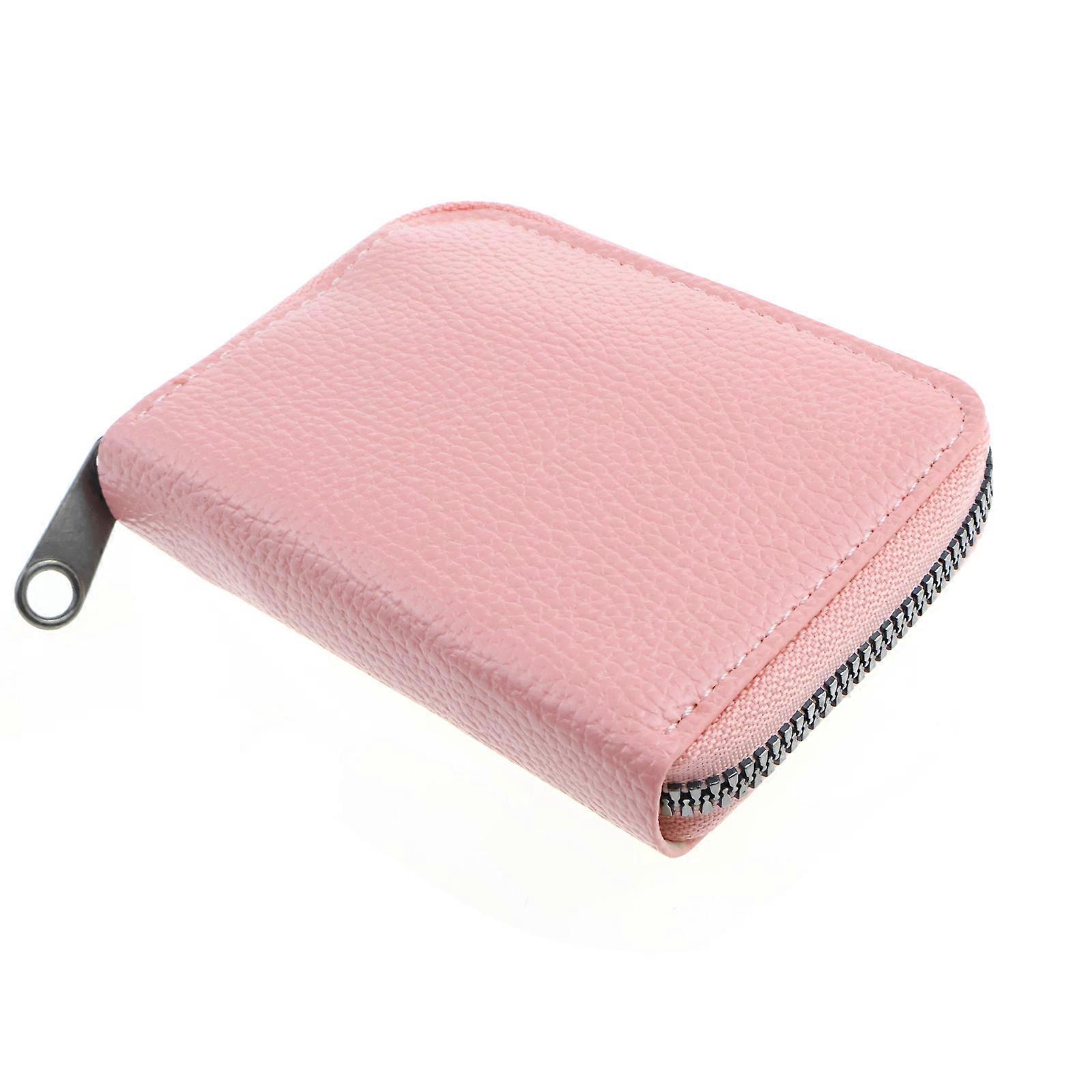 RFID Blocking Card Wallet, Womens Credit Card Holder, Soft PU Leather