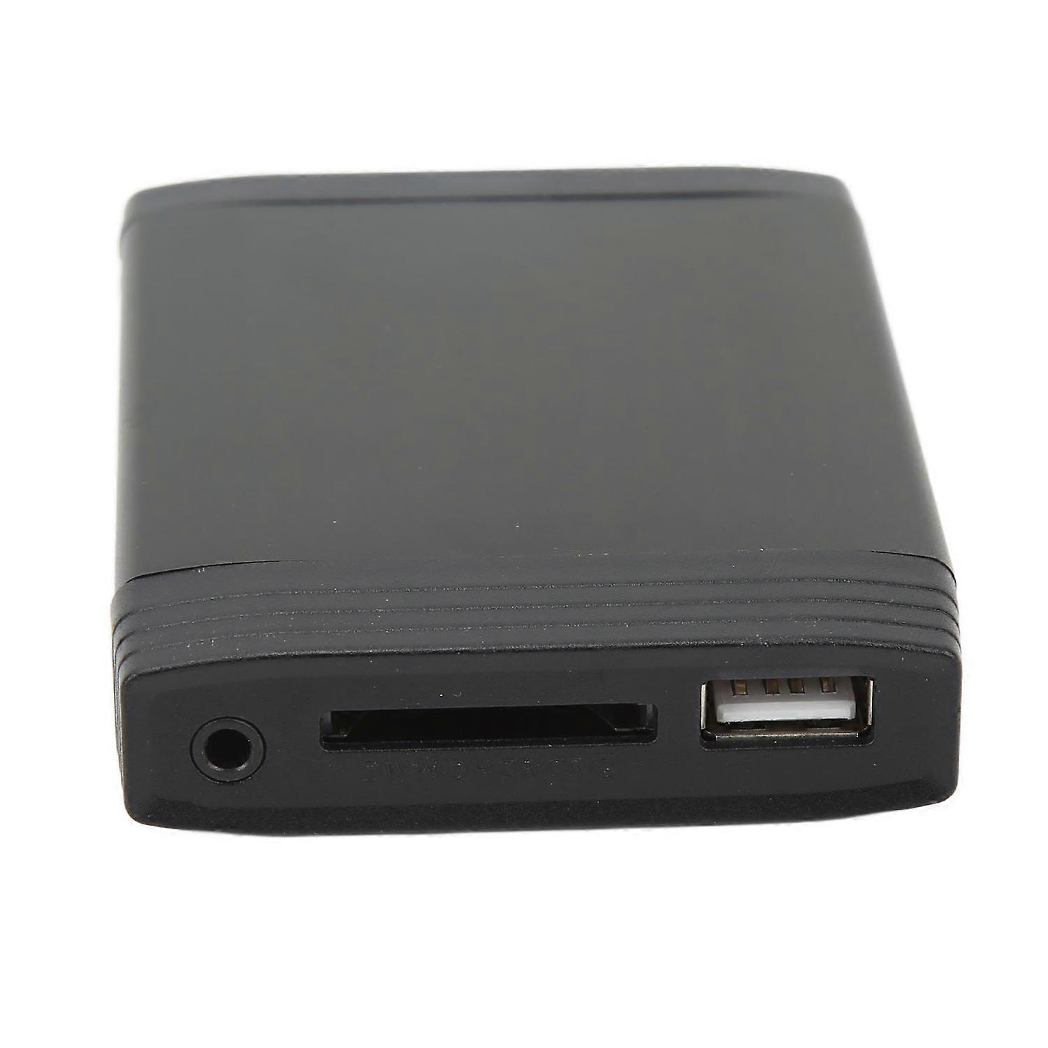 مغير الموسيقى الرقمي USB SD SDHC MMC AUX MP3 استبدال محول بلوتوث لبيجو 206 307 4