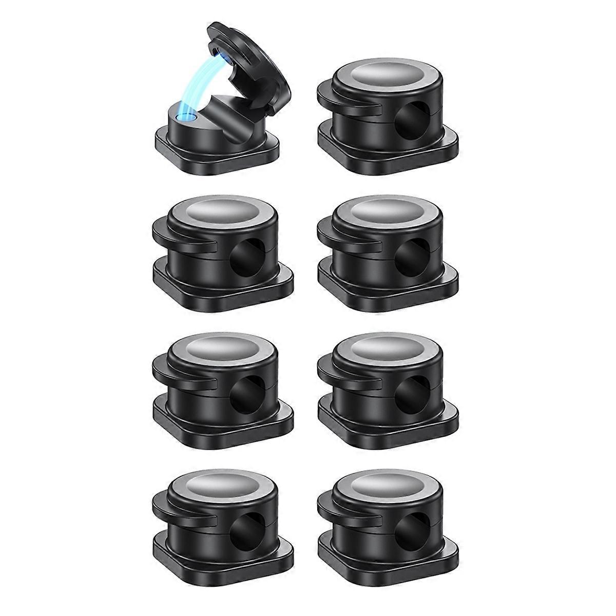 Magnetic Cable Clip Cable Management Cord Organizer Adhesive Cord Clip Cable Organizer Cord Holder for Computer Audio