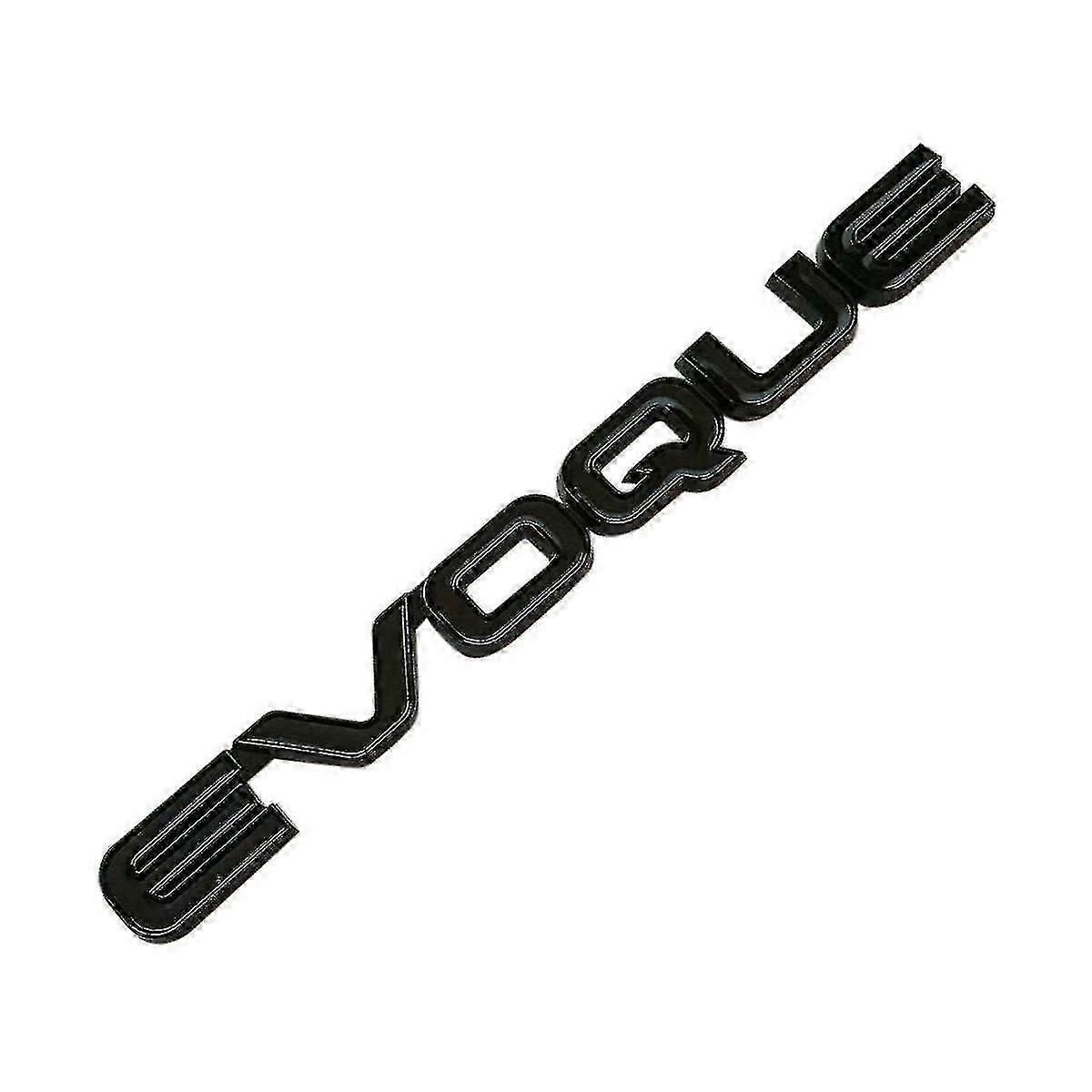 Gloss Black Range Rover Evoque Lettering Rear Boot Badge Emblem