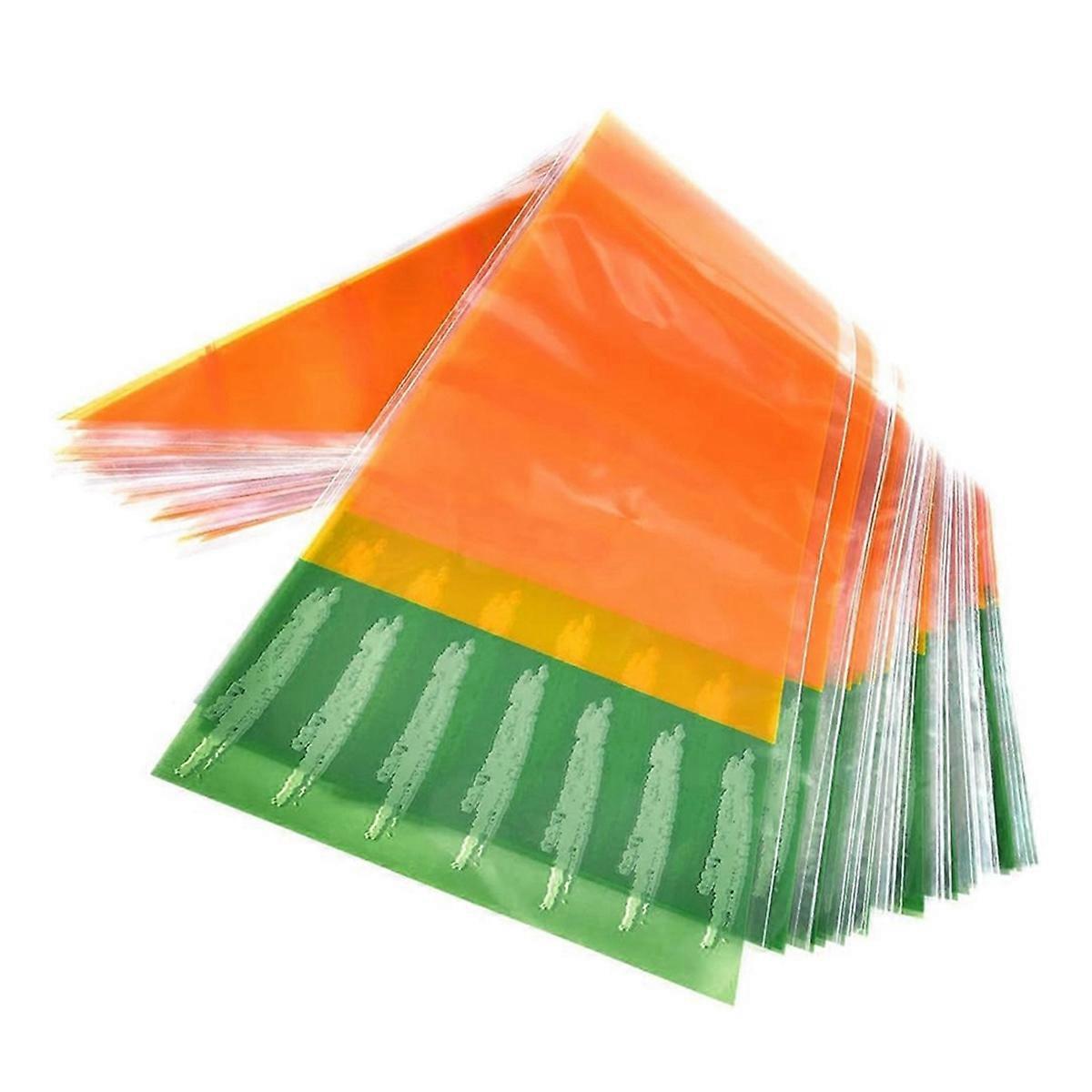 Easter Christmas Carrot Patterned Cone Shaped Treat Bags