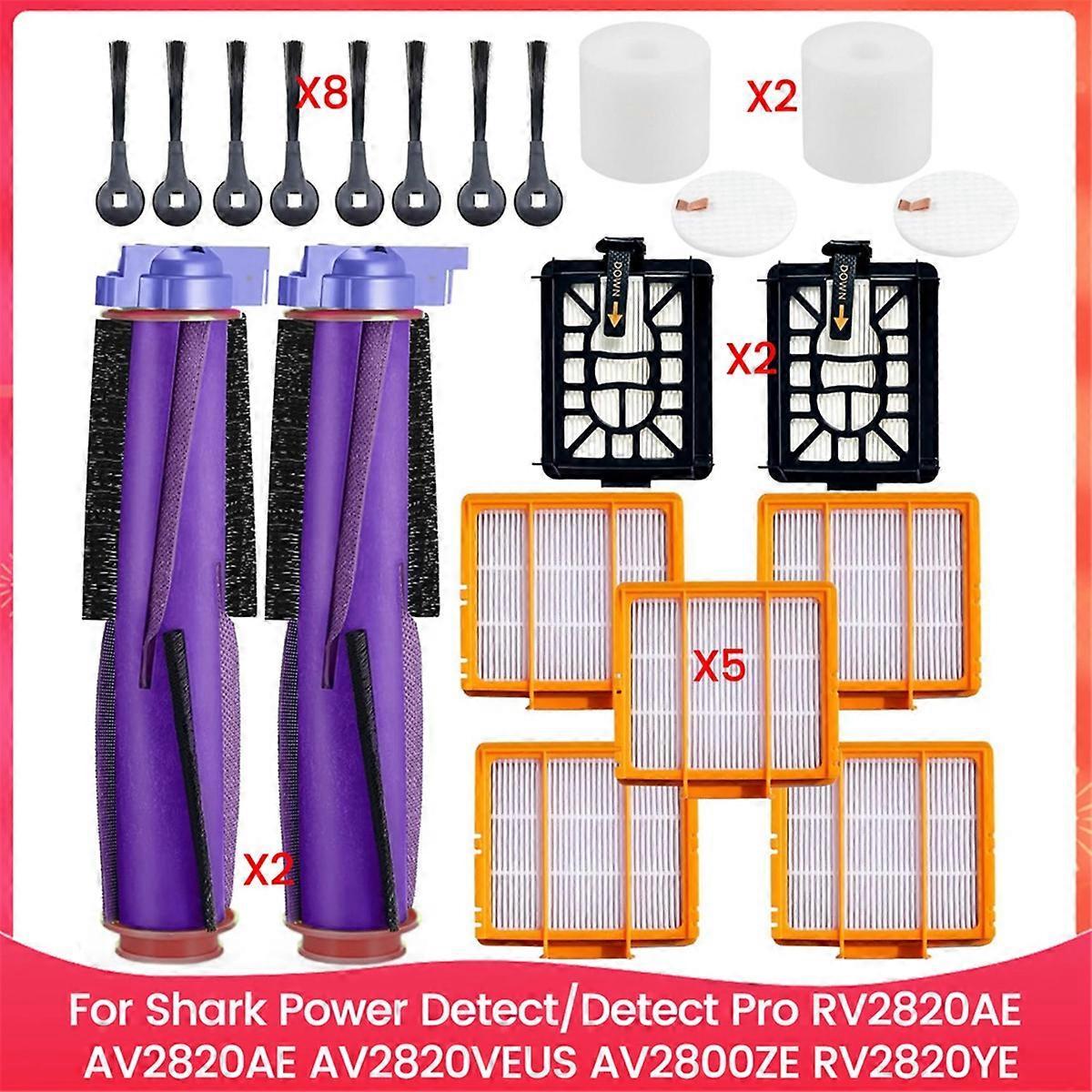 Zubehör-Kit für Shark Power Detect/Detect Pro RV2820AE,AV2820AE,AV2820VEUS,AV2800ZE,RV2820YE Par