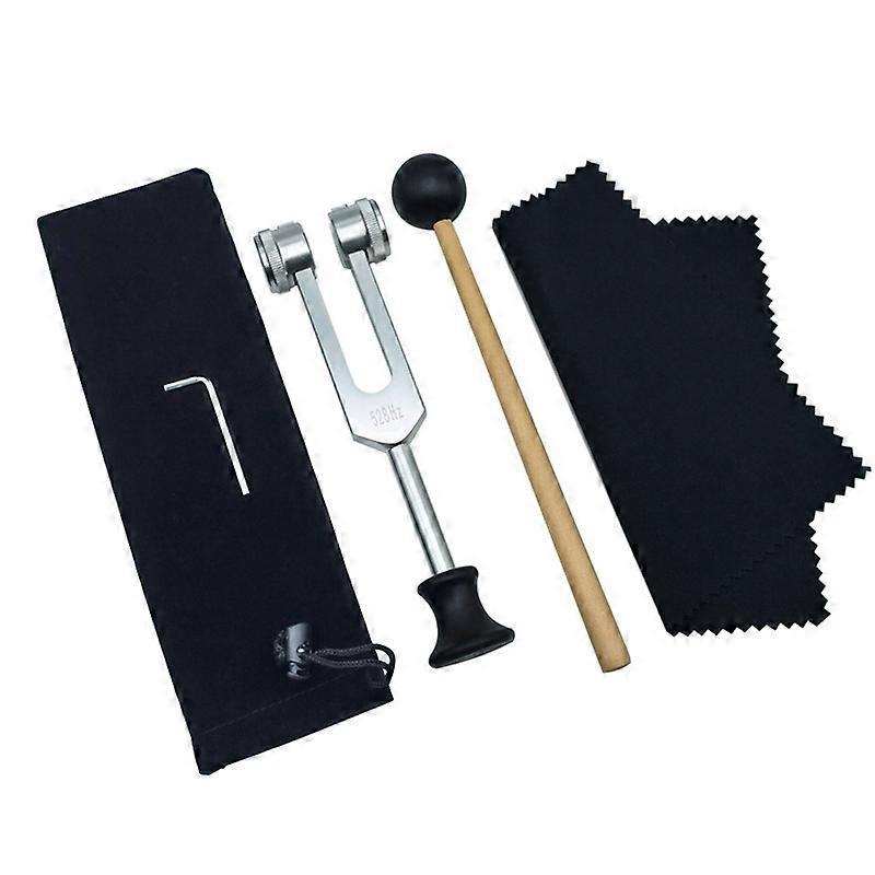 Tuning Fork 528HZ with Mallet for Healing Chakras